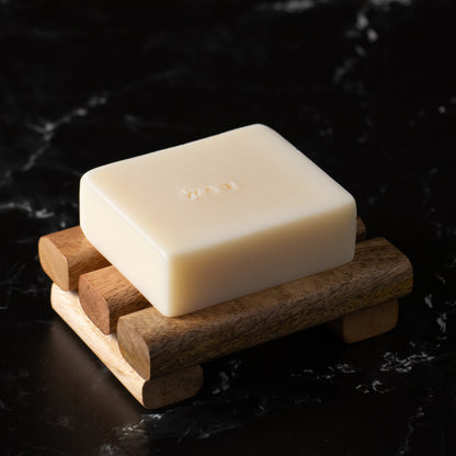 Mango wood soap dish for bathroom and kitchen