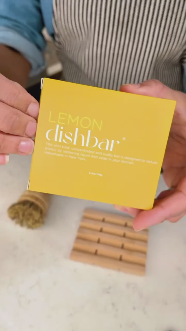Load video: Video showing how solid dish soap works