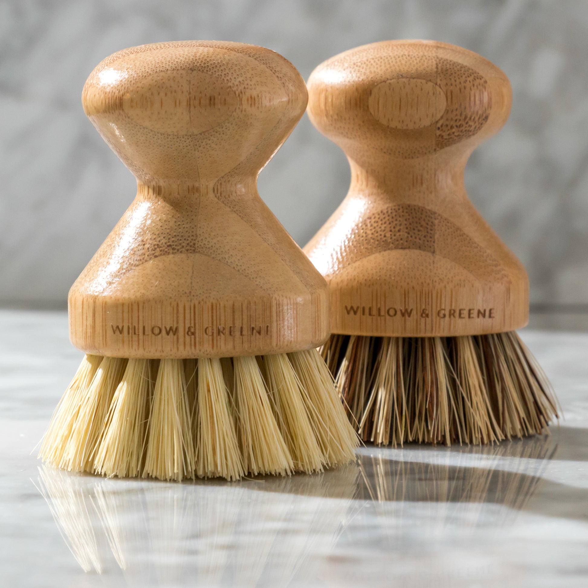 Bamboo dish brush eco friendly alternative to plastic dish brush