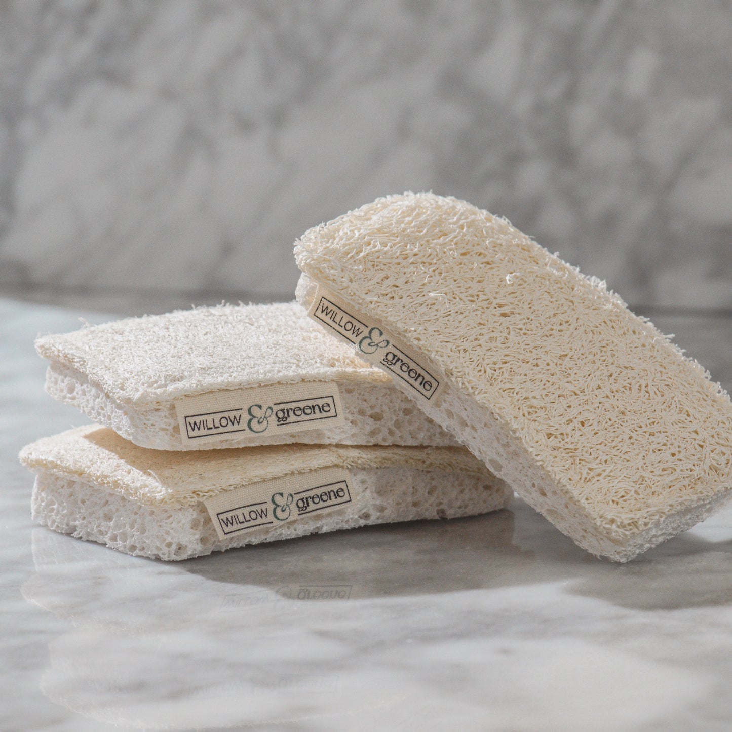 plastic free dish sponge 