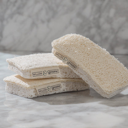 plastic free dish sponge 