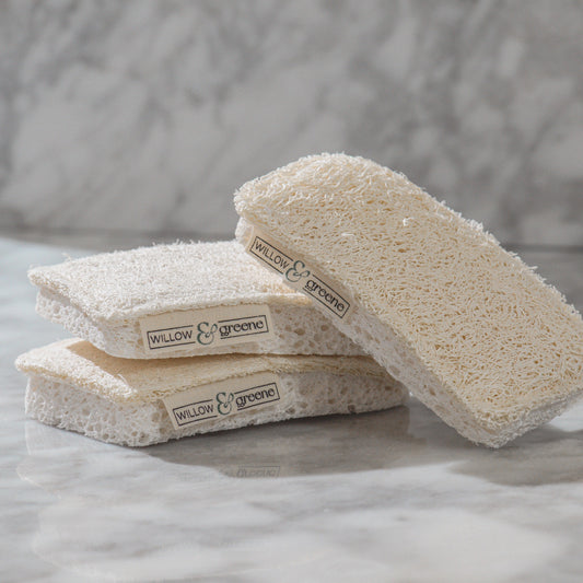 plastic free dish sponge 